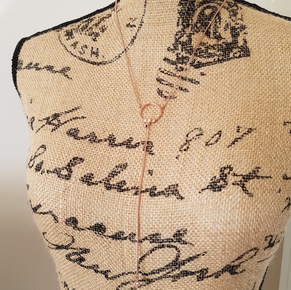 Luv AJ Lariat Necklace